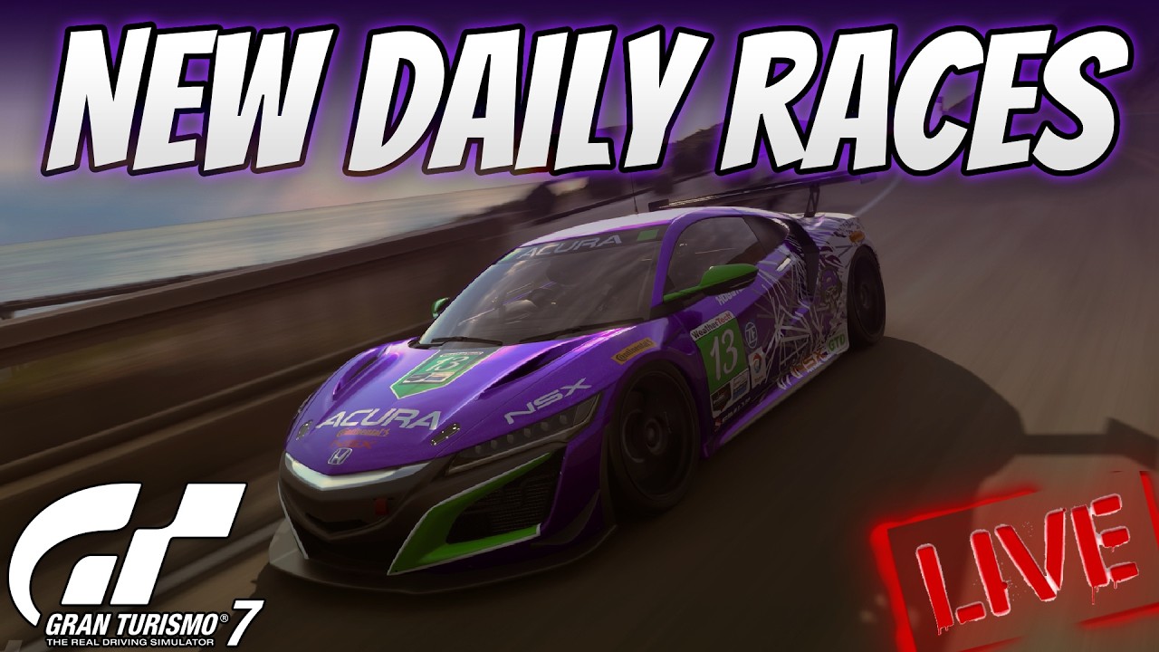 🔴GT7: New Daily Races First Attempt🔴