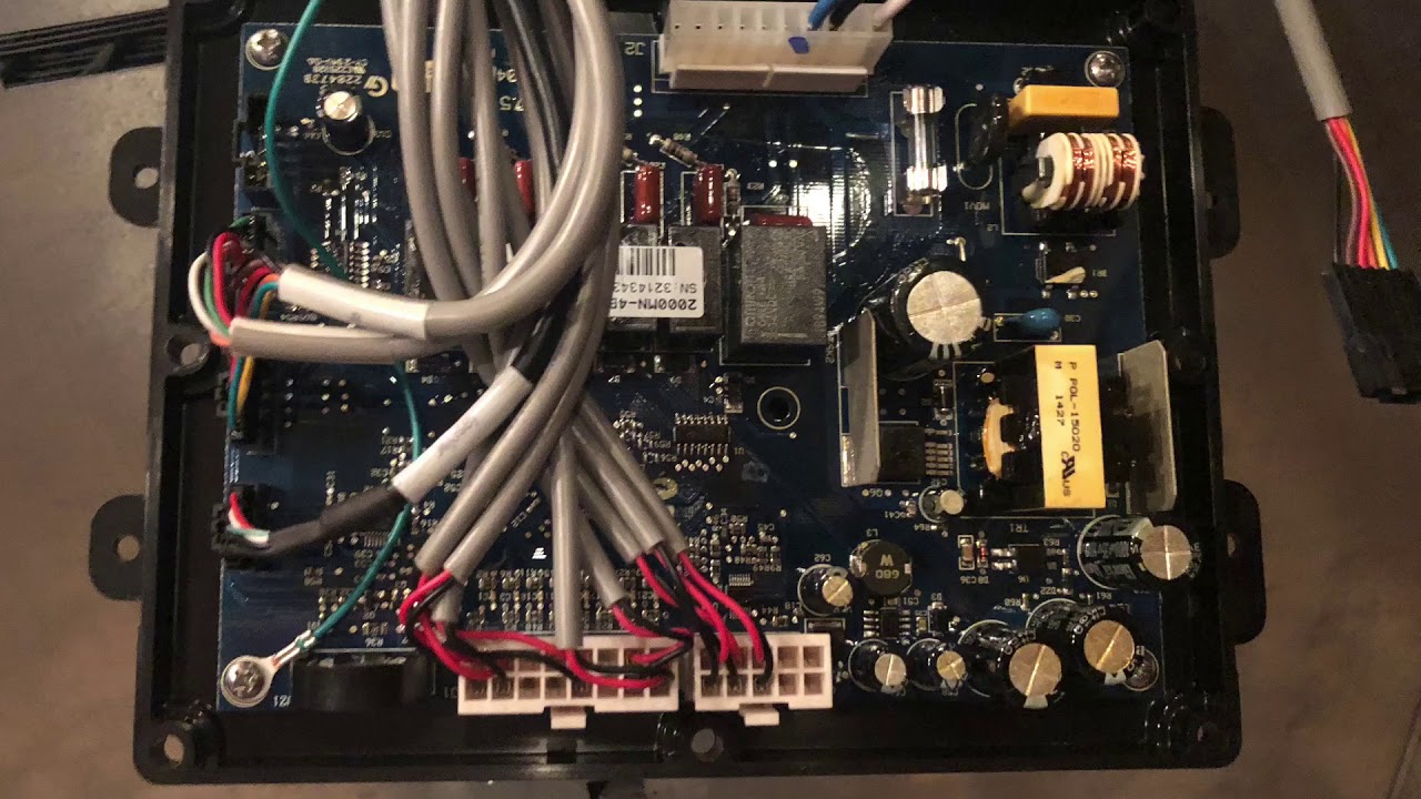 How To Replace The Main Board On A U-Line Under Cabinet Fridge Model  U2224RGLS 