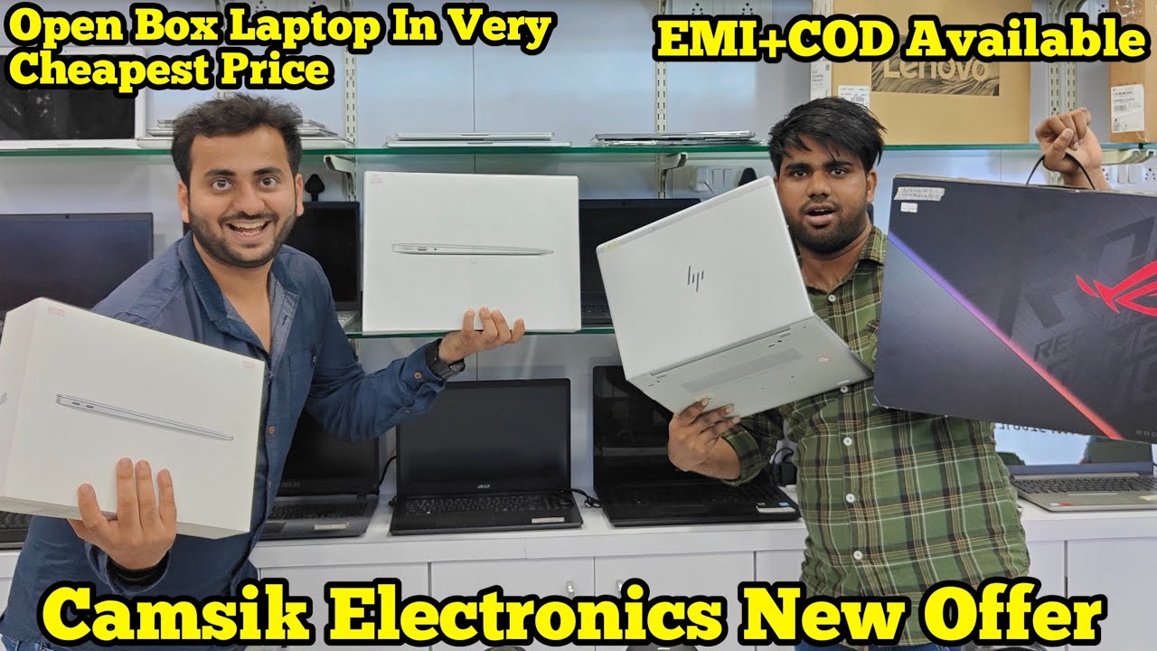 OPEN BOX LAPTOP In Cheapest Price Limited Time Offer Camsik Electronics Mumbai YouTube