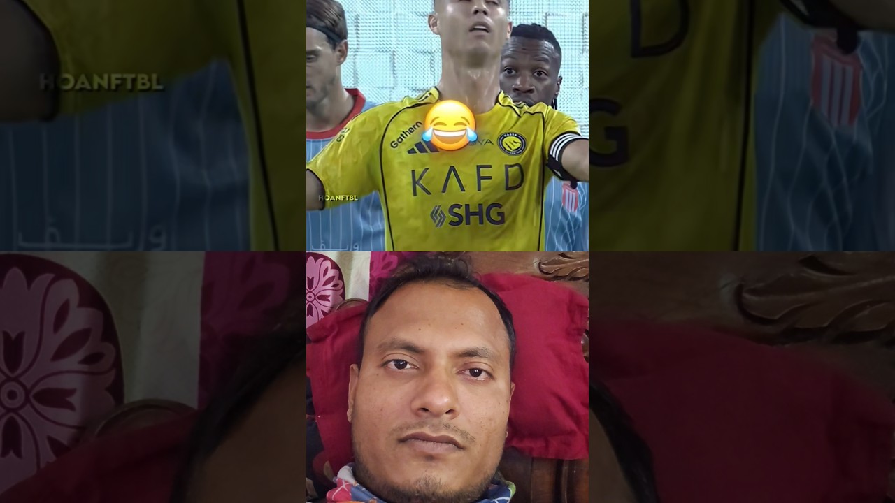 Ronaldo's moment Teasing His Opening. 