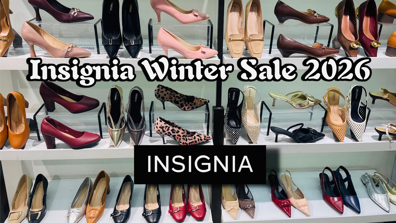 Insignia Shoes Winter Sale 2026 👠🎉 Insignia Shoes Sale 2026 👡😍 Life with HiraHashaam 