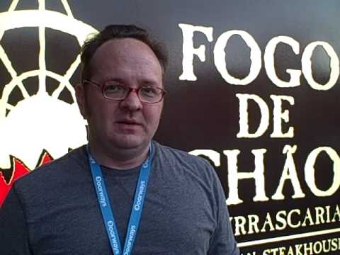 Dean McCall, emcee of BizSpark Accelerator at SXSW...