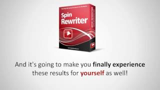 Spin Rewriter 4 0   Best free online article spinner   YouTube