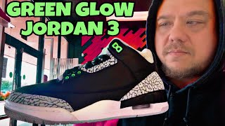 Air Jordan 3 Green Glow Sneaker Worth Buying ? Delz Review