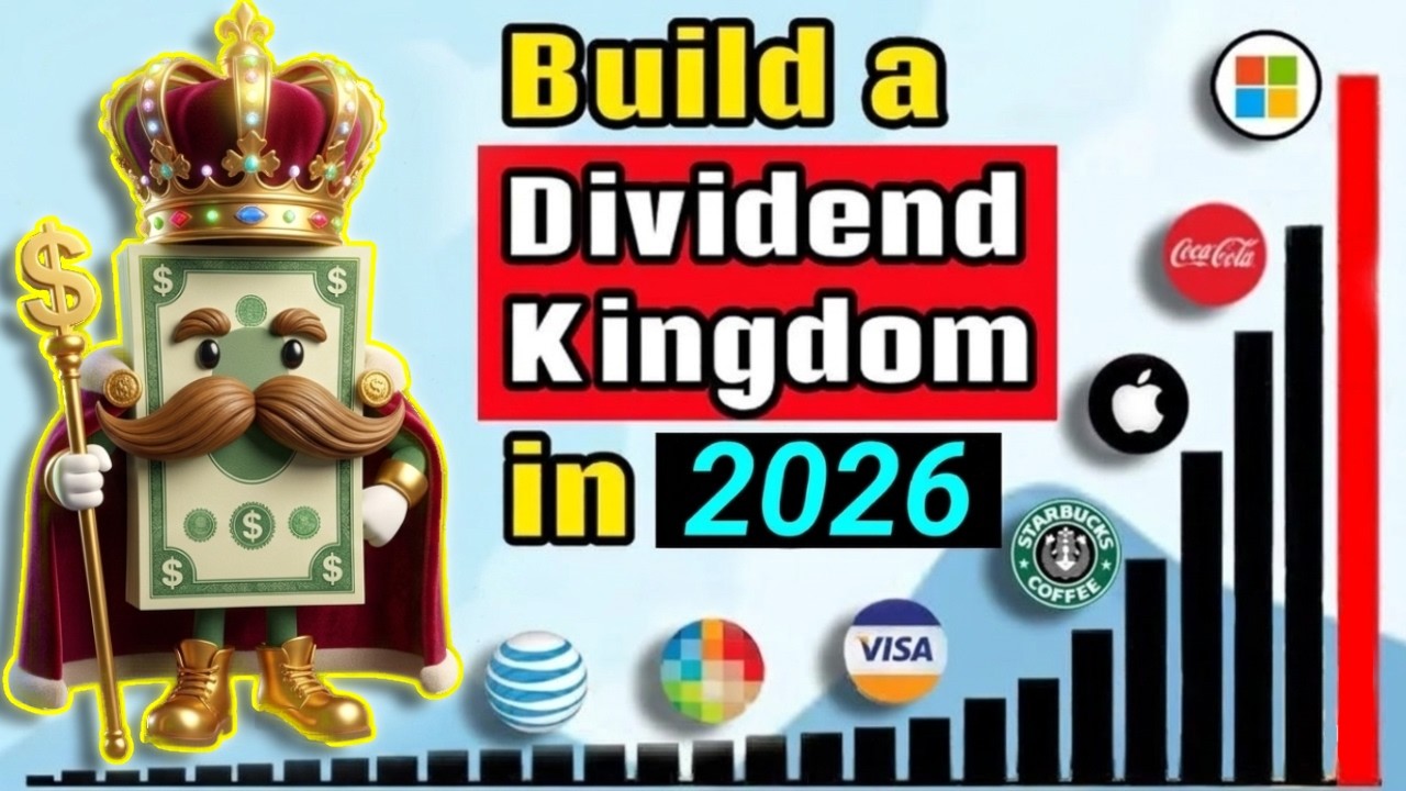 How To Turn Your Portfolio into a Dividend Kingdom in 2026! 👑