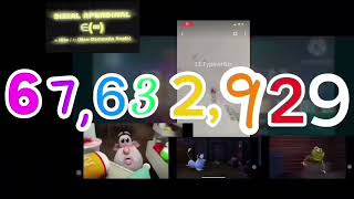 Numbers 0 To 1 Trillion With Sound V2