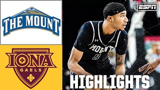 MAAC Championship Mount St Mary s Mountaineers vs Iona Geels Full Game Highlights ESPN CBB