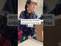 #Unboxing #CorporateLife #Employed #WorkLife #FreeStuff 
