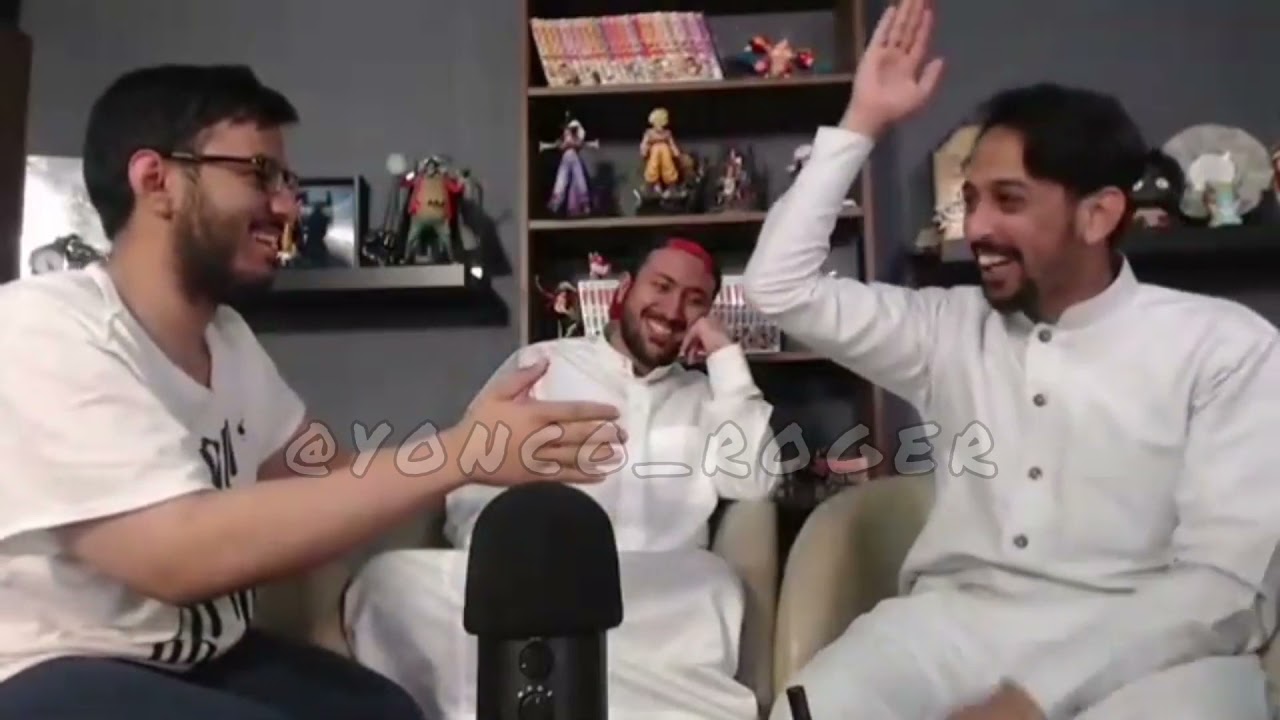 فصلات الثلاثي معاذ وجيلو وزعزع في البث🤣 - لحظات مضحكة لطاقم AI SHOW