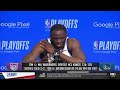 Draymond Green Postgame Interview | Golden State Warriors beat Sacramento Kings 126-125