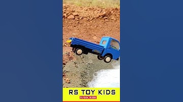 "Intense JCB Pulls Auto from Mud | Auto Rickshaw Accident Rescue | RStoyKids"