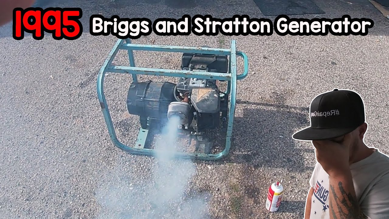 1995 Briggs and Stratton Generator repair. YouTube