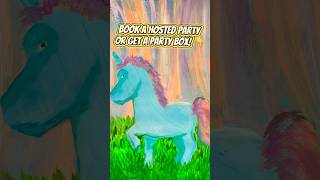 Easy Kids Paint Party Idea! | Peiloff Unicorn Stencil Party