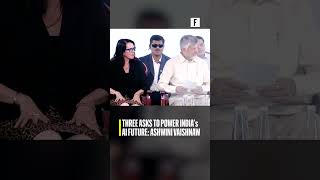 Three asks to power India’s AI future: Ashwini Vaishnaw