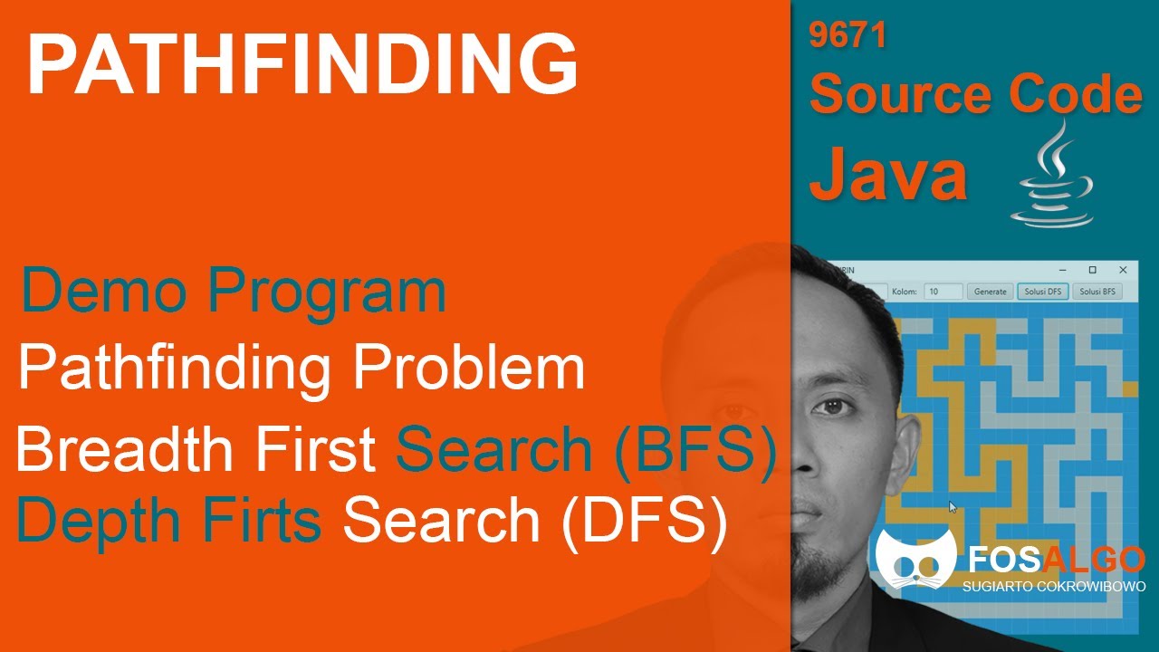 Pathfinding07: Demo Program Labyrinth DFS BFS