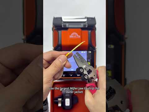 Operation Guide Tutorial for the AI-9 Optical Fiber Fusion Splicer
