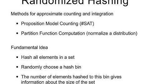 Adaptive Hashing