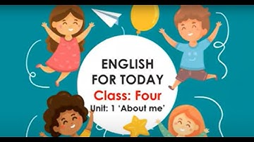 Unit 1: About me [Class 4]