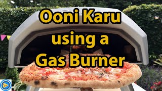 First-time using Ooni Karu Pizza Oven with a Gas Burner | PIZZA BEGINNERS GUIDE!