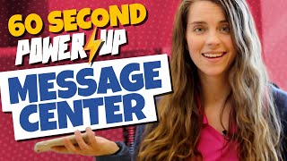 Qmlativ Employee Power-Up: Message Center