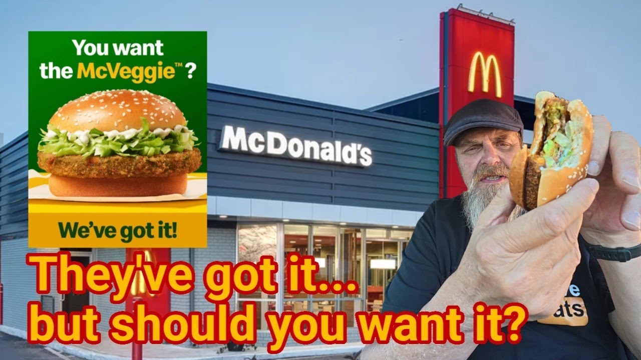 Обзор нового бургера McVeggie от McDonald’s | Честный тест вкуса #mcdonalds #honestfoodreview