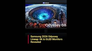 Samsung Unveils 2026 Odyssey Monitors | 6K Gaming &amp; New OLED Displays