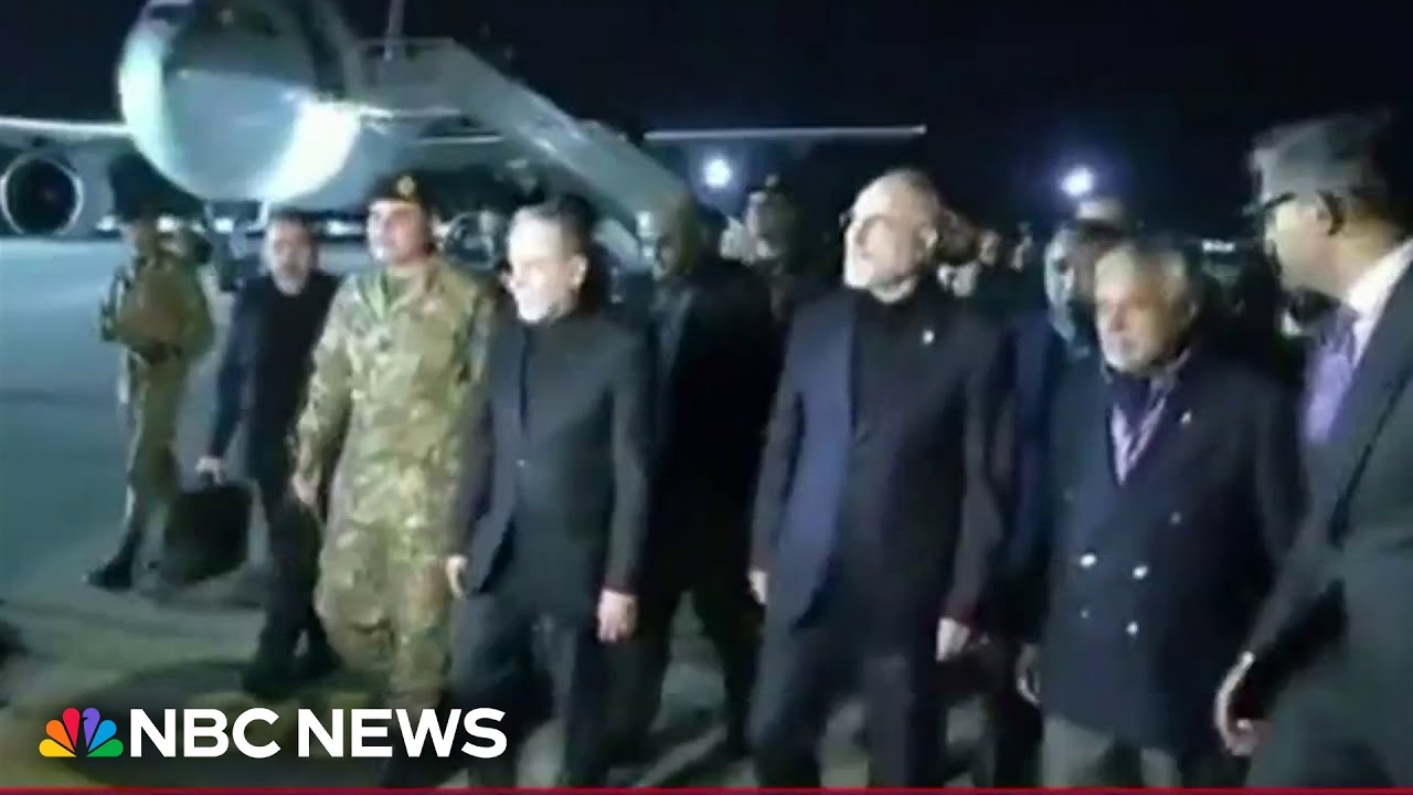 American and Iranian delegations gather in Islamabad ahead of peace talks