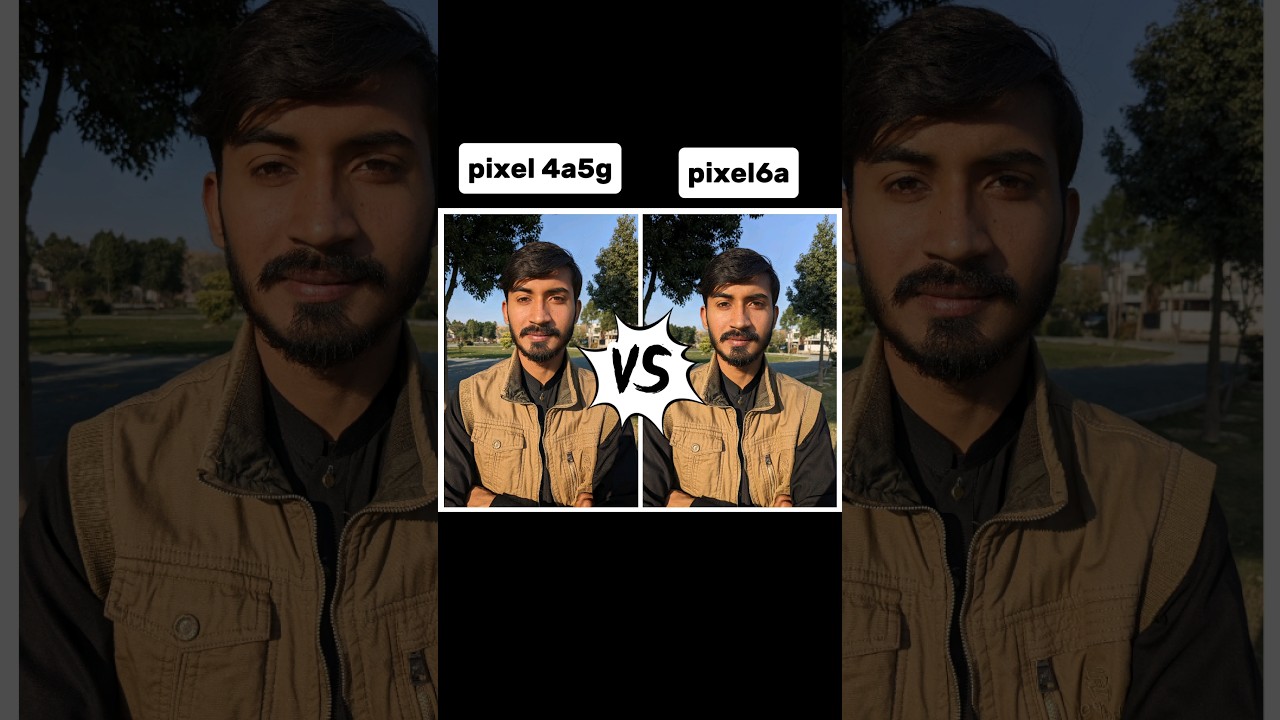 google pixel 6a vs Google Pixel 4a 5g camera test and comparison.