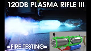 3D Printable Plasma Rifle - Combustion Test