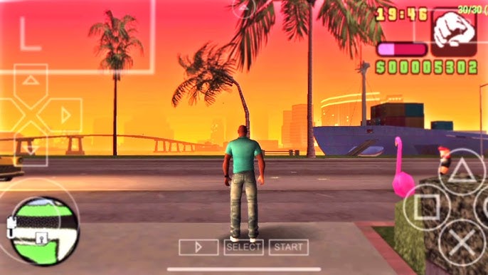 GTA Vice City Stories - PPSSPP - Como conseguir atravessar o bloqueio da  ponte (4K) 