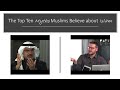 The Top Ten Myths Muslims Believe about Islam