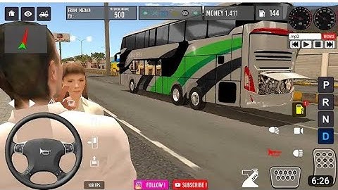 IDBS Bus Lintas Sumatera !!Bus Driving Game !!Driving Game