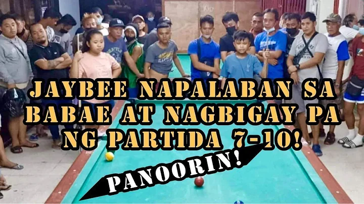 Jaybee  Shobe (7-10) handicap | 10balls race10 6k ...