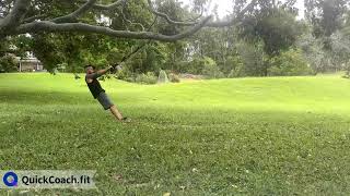 Suspension Trainer I Raises | Exercise Demo | Coaching Software | QuickCoach screenshot 3