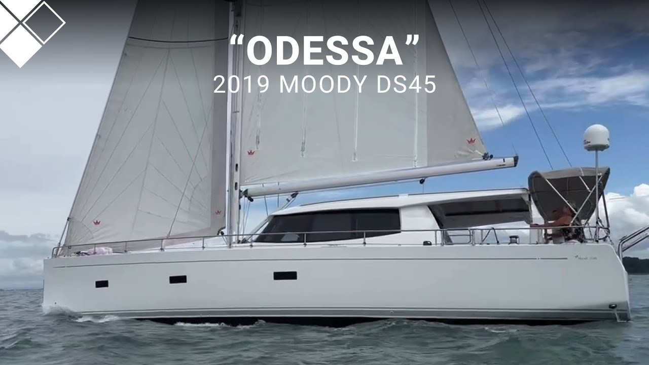 2019 Moody DS45 "Odessa" For Sale with The Yacht Sales Co. YouTube