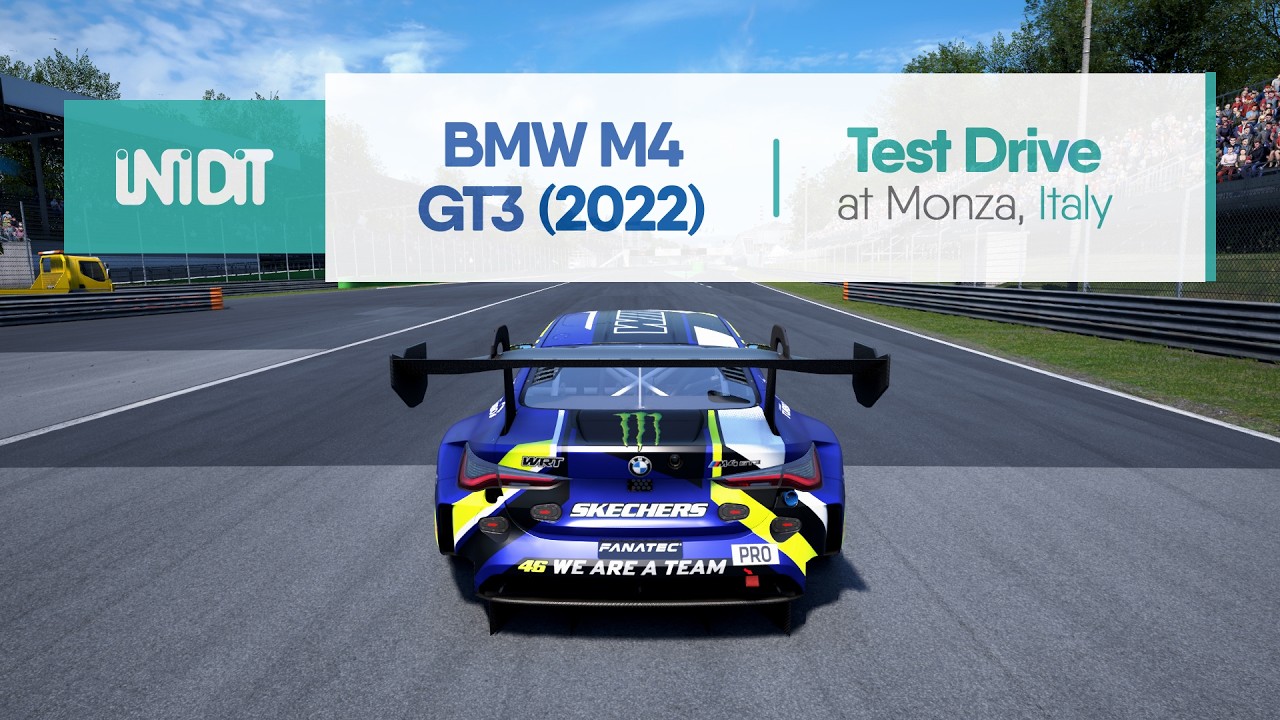 Assetto Corsa Competizione Gameplay | BMW  M4 GT3 (2022) | Test Drive at Monza 