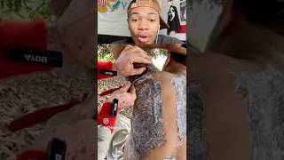 Bro back Hairy af 😭