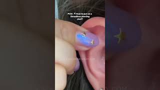 🔍How to put on a threadless piercing stud?🤓🧐 Net Worth