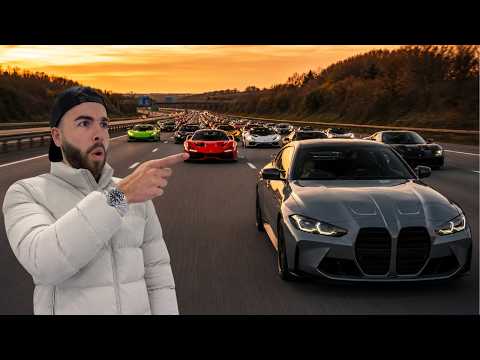 I Took My BMW Into a £50,000,000 Supercar Convoy