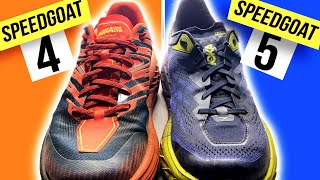 Hoka Speedgoat 5 vs Speedgoat 4 in a Trail Ultra Marathon - Which did better?