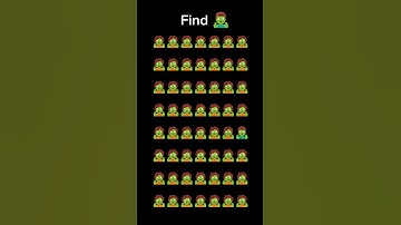 Can you find it?find different emoji#quiz #differentemoji #crazyquizzes