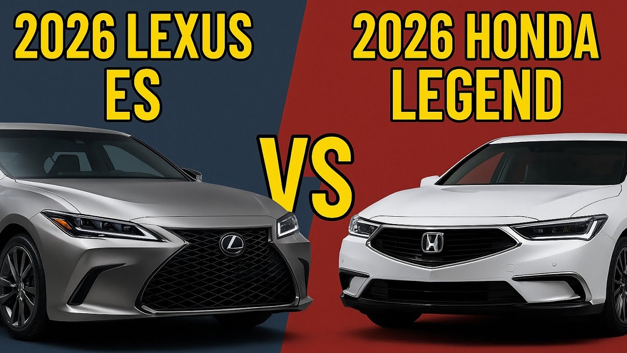 Car Enthusiast Review: 2026 Lexus ES vs Honda Legend Full Comparison ...