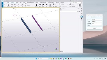 Tekla Open API : Beam application