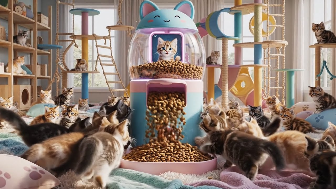 Cute ASMR Animals Compilation 🐾✨ Relaxing AI Animal Room Videos