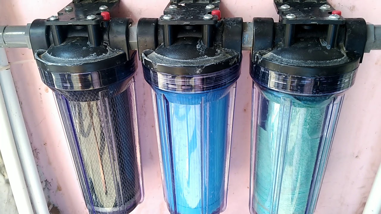 Saringan Filter Air [ 3 Tahap ] + PraFilter YouTube
