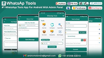 WhatsApp Tools & Status Saver Android App Template Download - Envato - Codecanyon