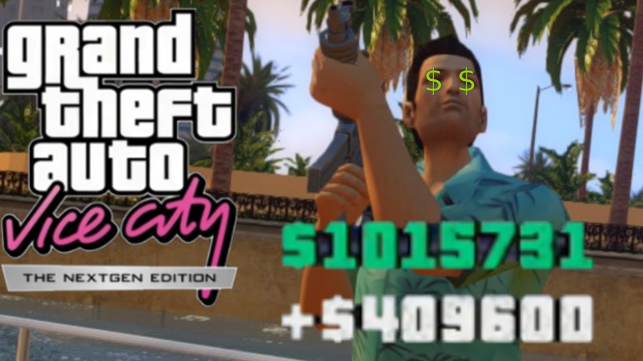 GTA Vice City Nextgen Edition - How to make money with Cone Crazy