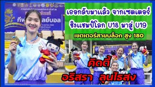 จากชิงแชมป์โลก U18 สู่ U19 เธอกลับมาแล้ว คิดตี้ อริสรา ลุนไธสง