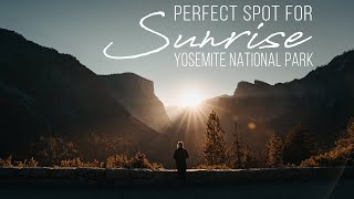 Perfect SUNRISE SPOTS in YOSEMITE National Park – Tunnel View & Glacier Point!