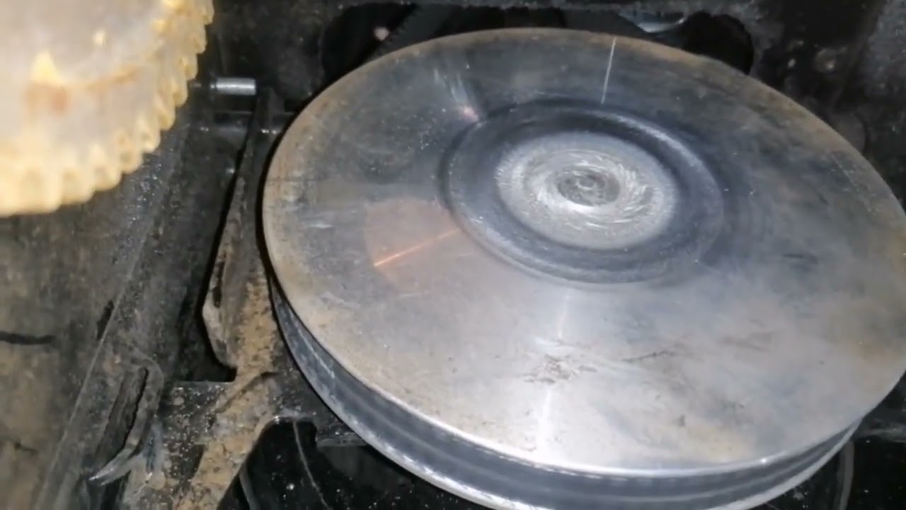 меняю фрикционное кольцо на самодельное из ремня